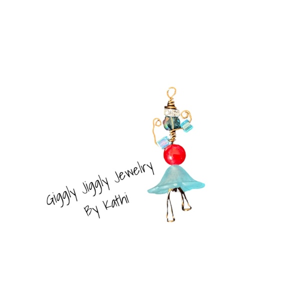 Wire person pendant - Picture 2 of 2